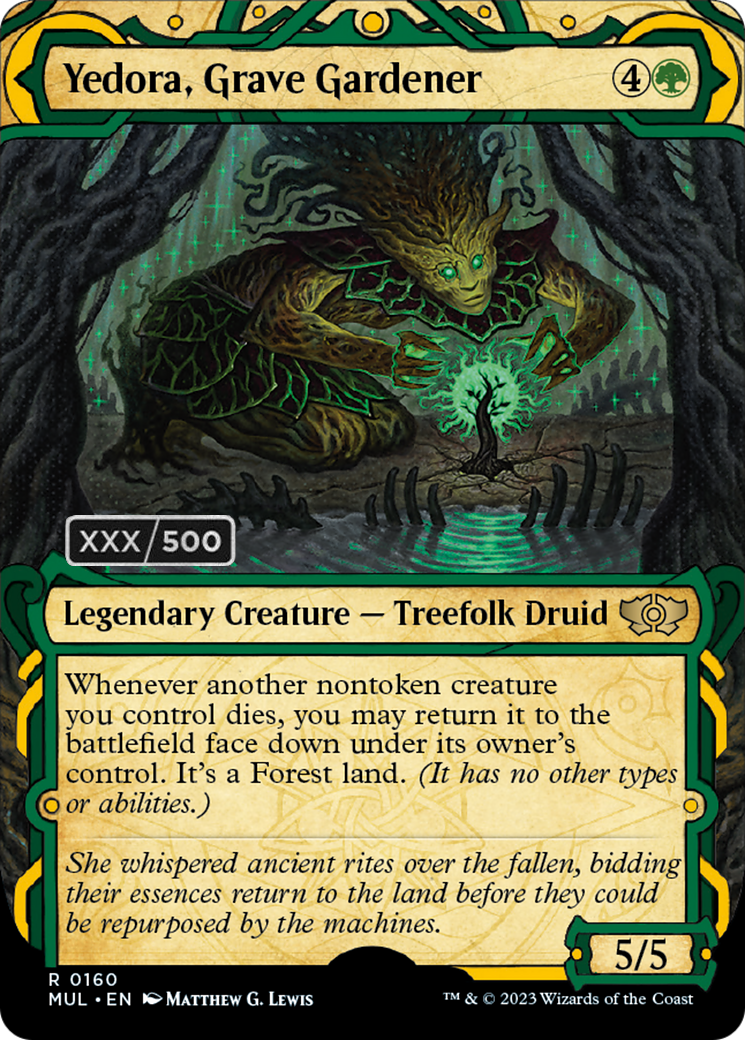 Yedora, Grave Gardener (Serialized) [Multiverse Legends] Magic: The Gathering