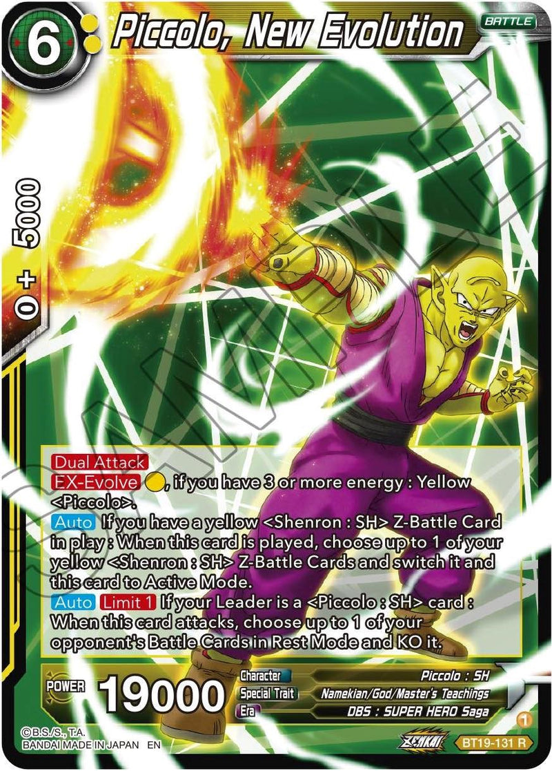 Piccolo, New Evolution (BT19-131) [Fighter's Ambition] Dragon Ball Super