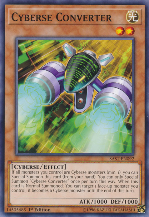 Cyberse Converter [SAST-EN092] Common Yu-Gi-Oh!