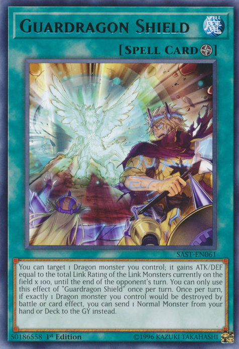 Guardragon Shield [SAST-EN061] Rare Yu-Gi-Oh!