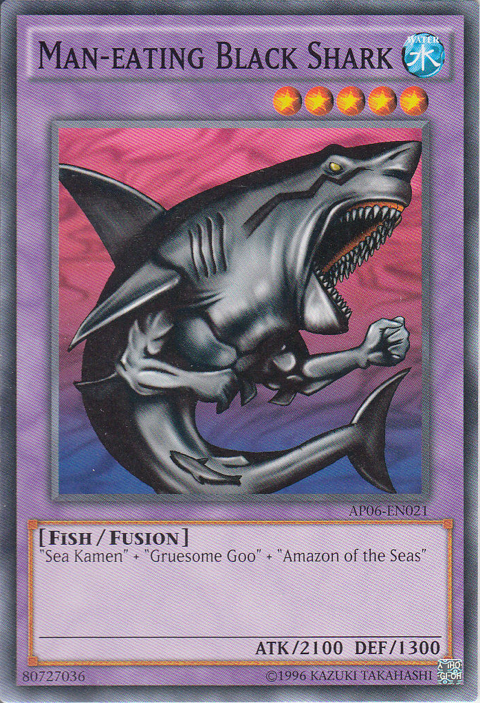 Man-eating Black Shark [AP06-EN021] Common Yu-Gi-Oh!