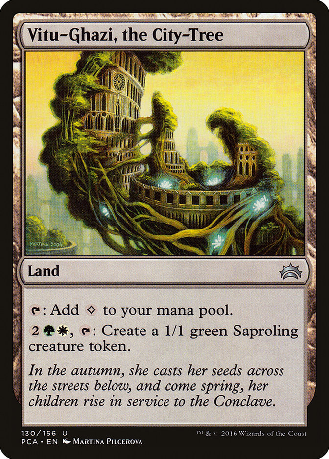 Vitu-Ghazi, the City-Tree [Planechase Anthology] Magic: The Gathering