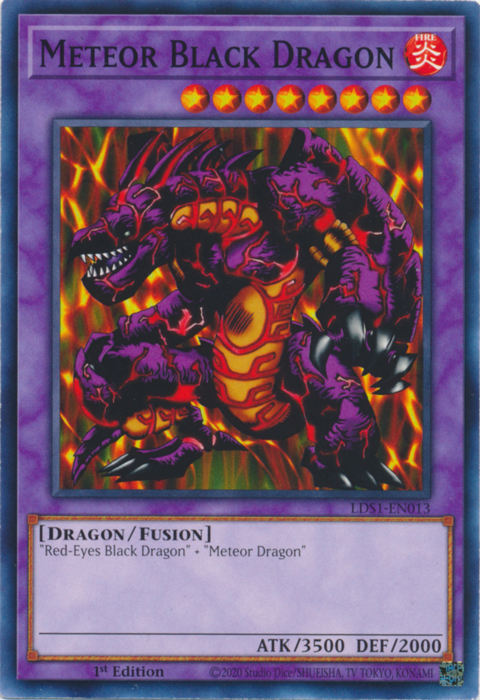 Meteor Black Dragon [LDS1-EN013] Common Yu-Gi-Oh!