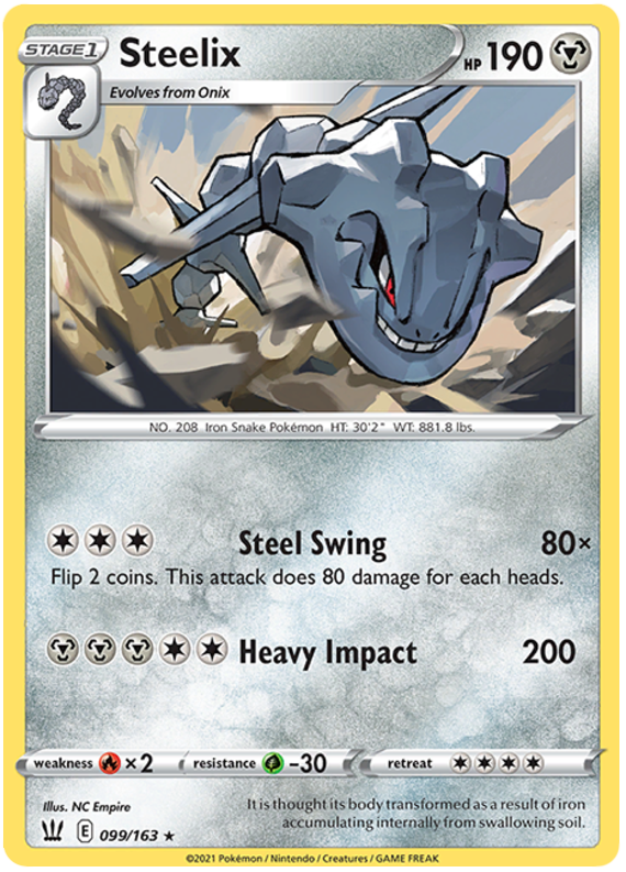 Steelix (099/163) [Sword & Shield: Battle Styles] Pokémon