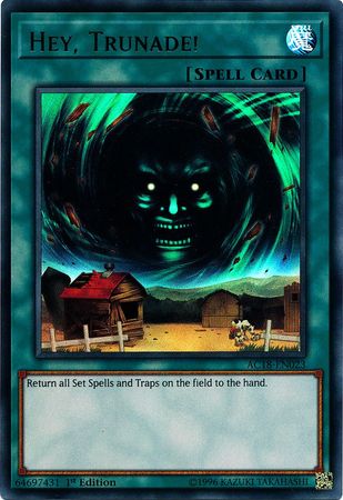 Hey, Trunade! [AC18-EN023] Ultra Rare Yu-Gi-Oh!