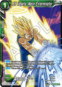 SS Vegeta, Majin Exterminator (BT14-073) [Cross Spirits] Dragon Ball Super