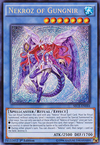 Nekroz of Gungnir [SECE-EN044] Secret Rare Yu-Gi-Oh!