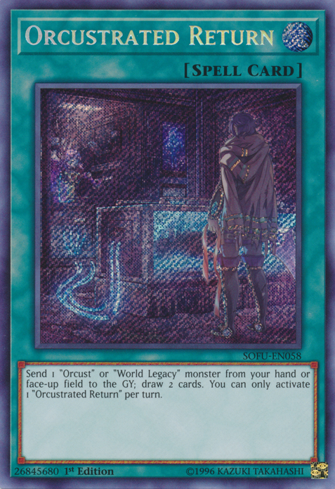 Orcustrated Return [SOFU-EN058] Secret Rare Yu-Gi-Oh!