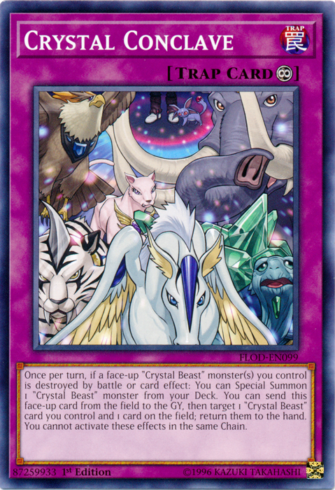 Crystal Conclave [FLOD-EN099] Common Yu-Gi-Oh!