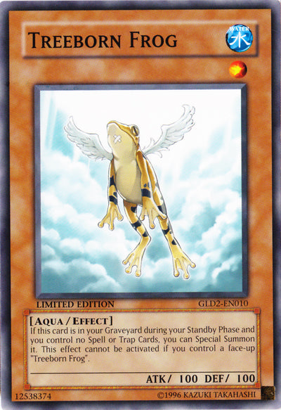 Treeborn Frog [GLD2-EN010] Common Yu-Gi-Oh!