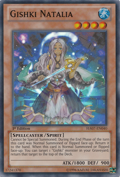 Gishki Natalia [HA07-EN040] Super Rare Yu-Gi-Oh!
