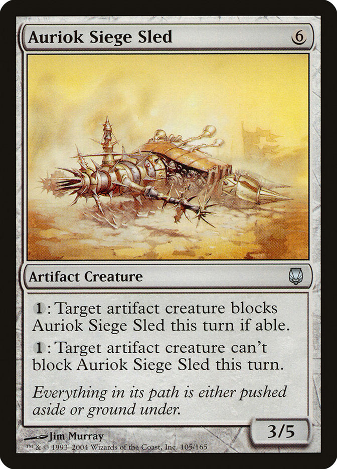 Auriok Siege Sled [Darksteel] Magic: The Gathering
