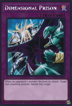 Dimensional Prison [NKRT-EN034] Platinum Rare Yu-Gi-Oh!