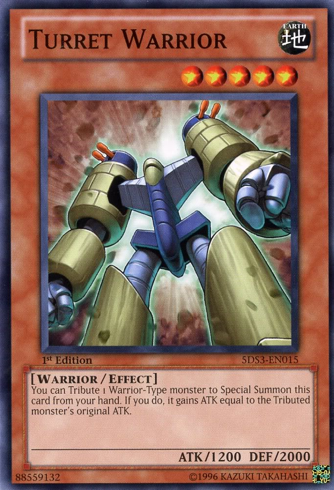 Turret Warrior [5DS3-EN015] Common Yu-Gi-Oh!