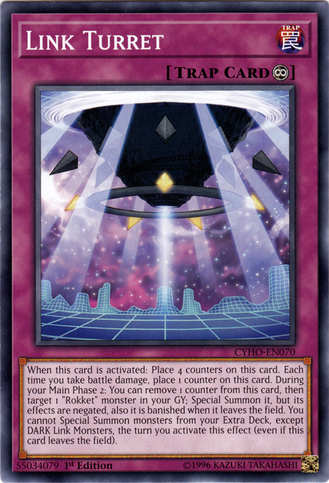 Link Turret [CYHO-EN070] Common Yu-Gi-Oh!