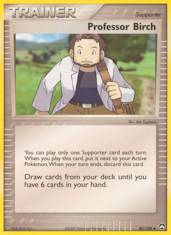 Professor Birch (80/108) [EX: Power Keepers] Pokémon