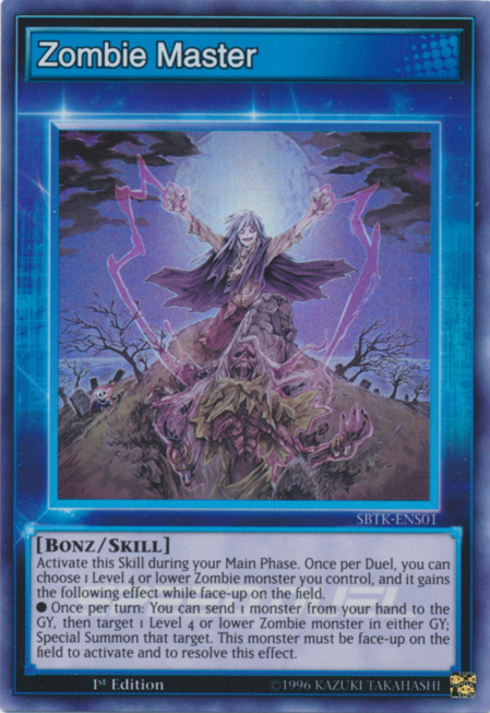 Zombie Master [SBTK-ENS01] Super Rare Yu-Gi-Oh!