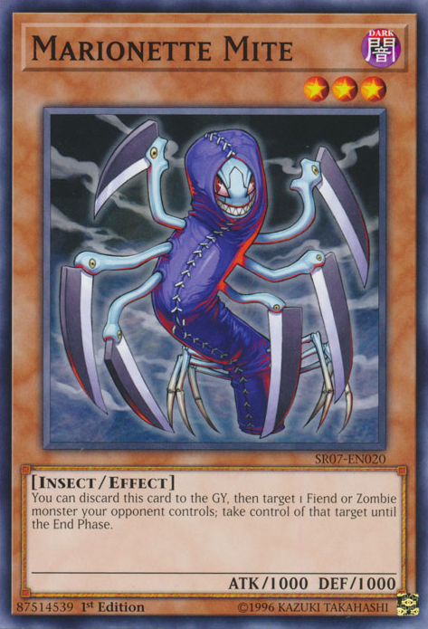 Marionette Mite [SR07-EN020] Common Yu-Gi-Oh!