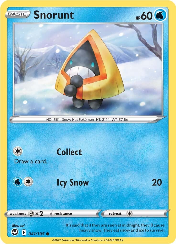 Snorunt (041/195) [Sword & Shield: Silver Tempest] Pokémon