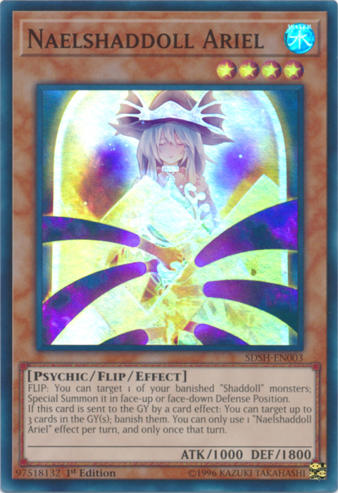 Naelshaddoll Ariel [SDSH-EN003] Super Rare Yu-Gi-Oh!