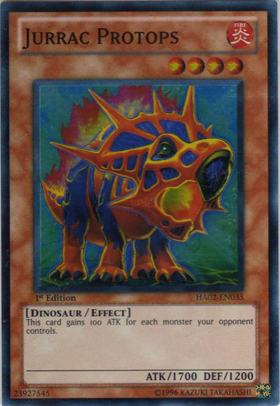 Jurrac Protops [HA02-EN035] Super Rare Yu-Gi-Oh!