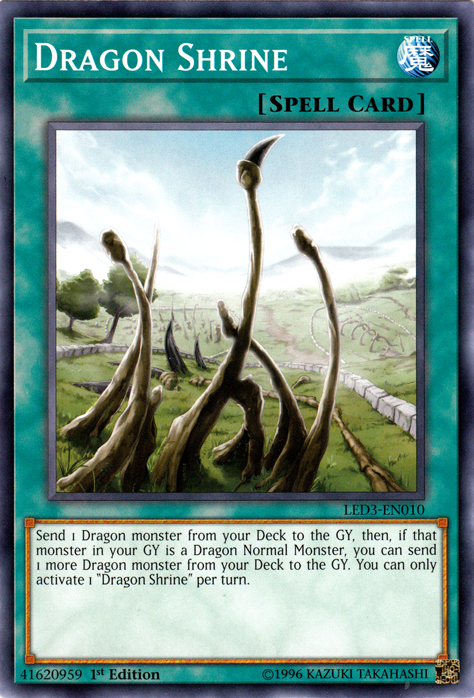 Dragon Shrine [LED3-EN010] Common Yu-Gi-Oh!