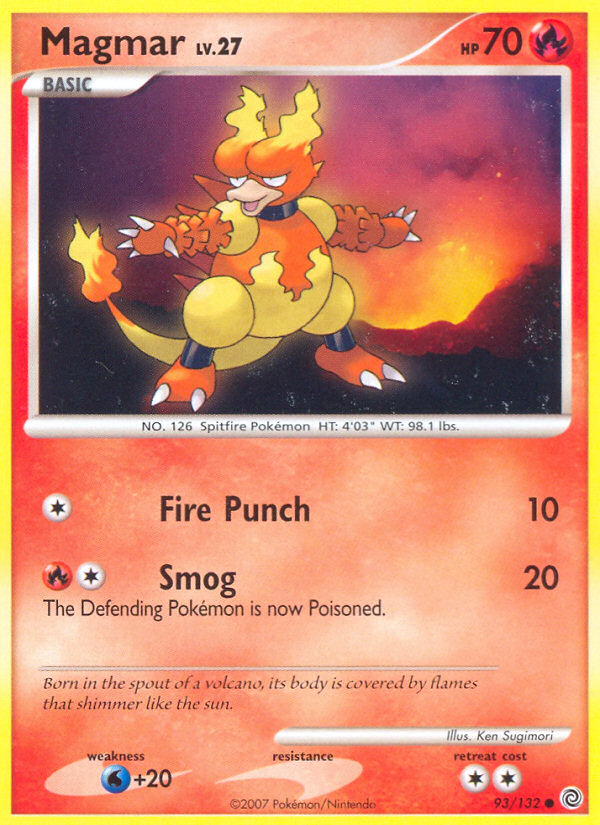 Magmar (93/132) [Diamond & Pearl: Secret Wonders] Pokémon