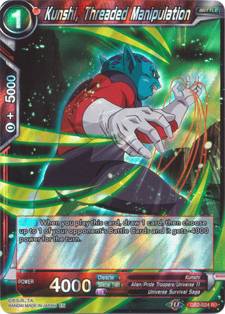 Kunshi, Threaded Manipulation (DB2-024) [Divine Multiverse] Dragon Ball Super