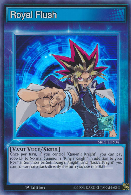 Royal Flush [SBLS-ENS04] Super Rare Yu-Gi-Oh!