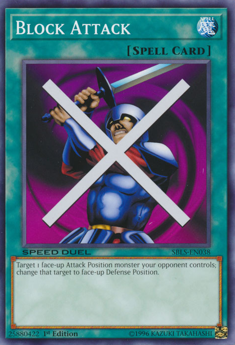 Block Attack [SBLS-EN038] Common Yu-Gi-Oh!