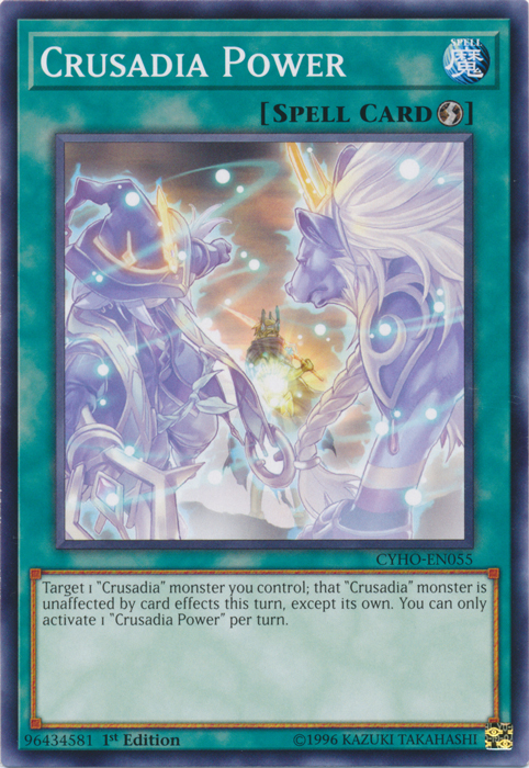 Crusadia Power [CYHO-EN055] Common Yu-Gi-Oh!