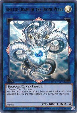 Amatsu-Okami of the Divine Peaks [2019-EN003] Ultra Rare Yu-Gi-Oh!