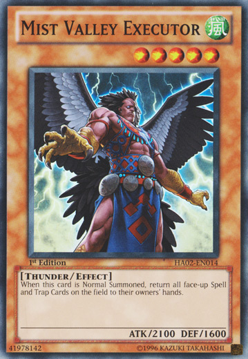 Mist Valley Executor [HA02-EN014] Super Rare Yu-Gi-Oh!