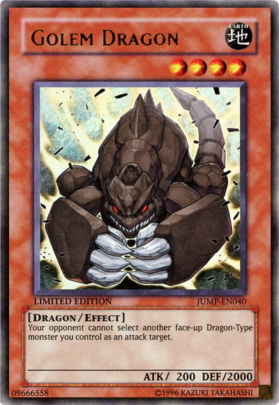 Golem Dragon [JUMP-EN040] Ultra Rare Yu-Gi-Oh!