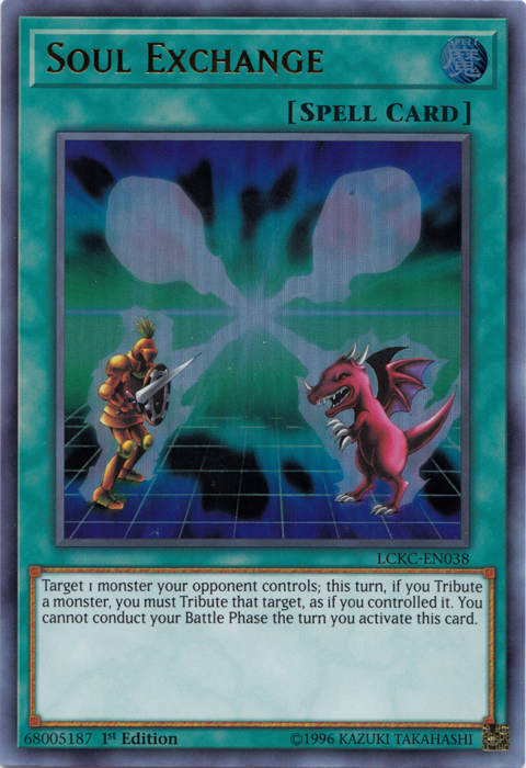 Soul Exchange [LCKC-EN038] Ultra Rare Yu-Gi-Oh!