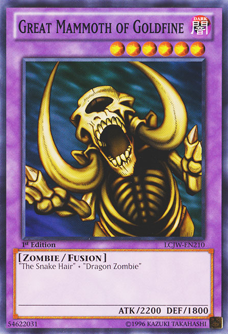 Great Mammoth of Goldfine [LCJW-EN210] Common Yu-Gi-Oh!