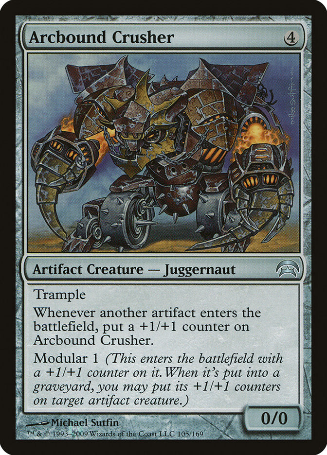 Arcbound Crusher [Planechase] Magic: The Gathering