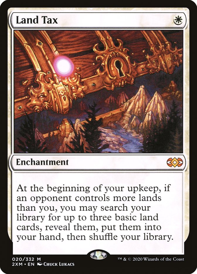Land Tax [Double Masters] Magic: The Gathering