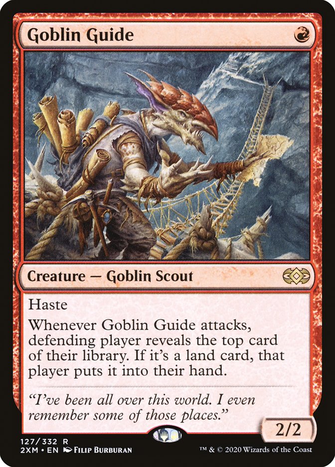 Goblin Guide [Double Masters] Magic: The Gathering