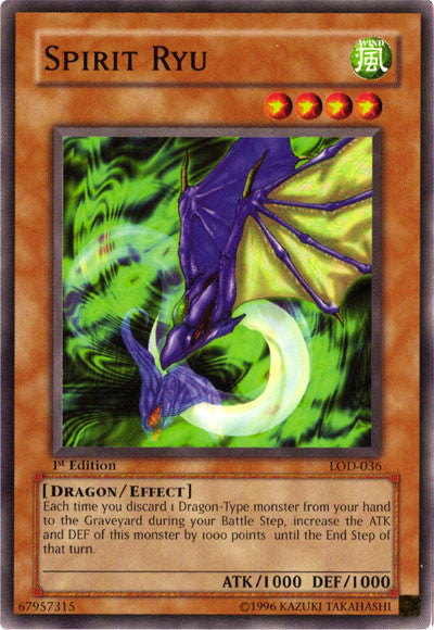 Spirit Ryu [LOD-036] Common Yu-Gi-Oh!