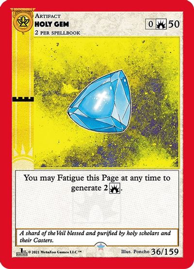 Holy Gem [Cryptid Nation: First Edition] Metazoo