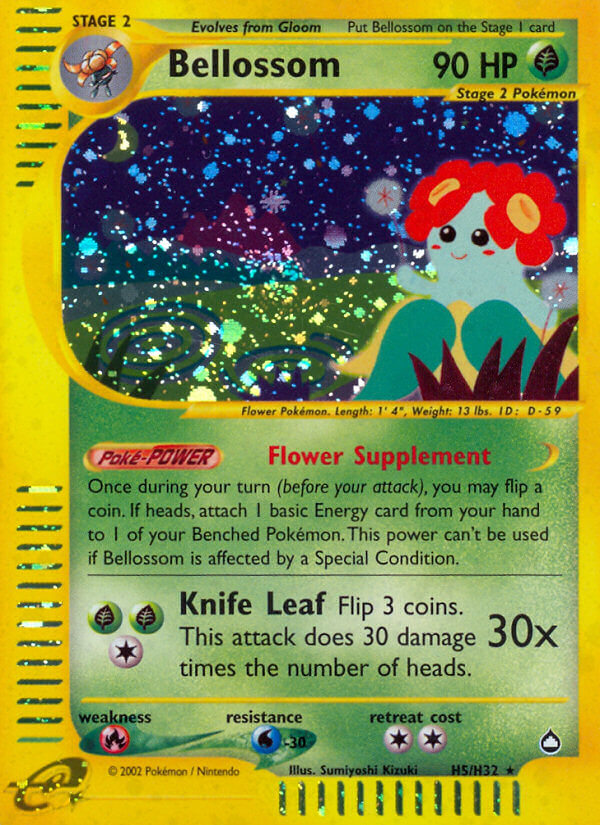 Bellossom (H5/H32) [Aquapolis] Pokémon