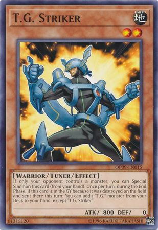 T.G. Striker [OP09-EN015] Common Yu-Gi-Oh!