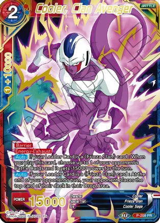 Cooler, Clan Avenger (Gold Stamped) (P-209) [Mythic Booster] Dragon Ball Super