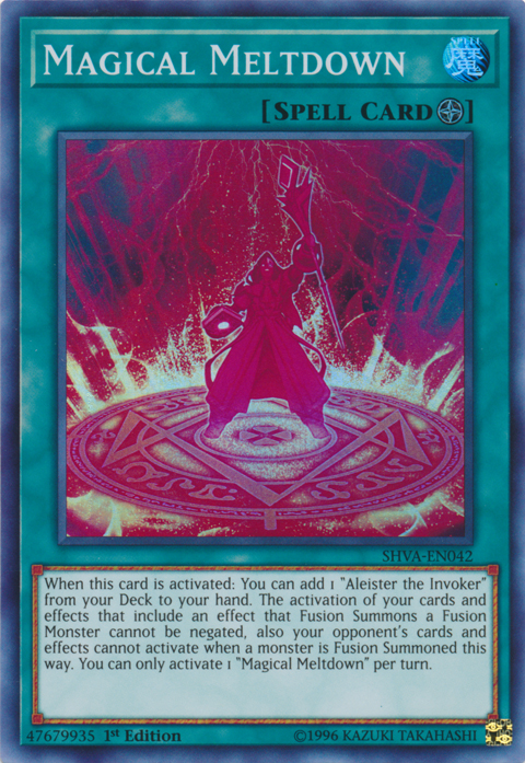 Magical Meltdown [SHVA-EN042] Super Rare Yu-Gi-Oh!