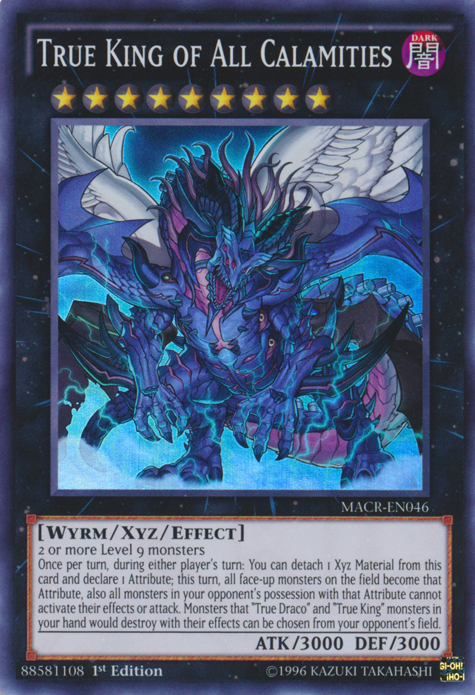 True King of All Calamities [MACR-EN046] Super Rare Yu-Gi-Oh!