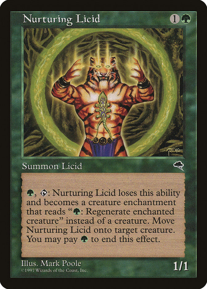 Nurturing Licid [Tempest] Magic: The Gathering