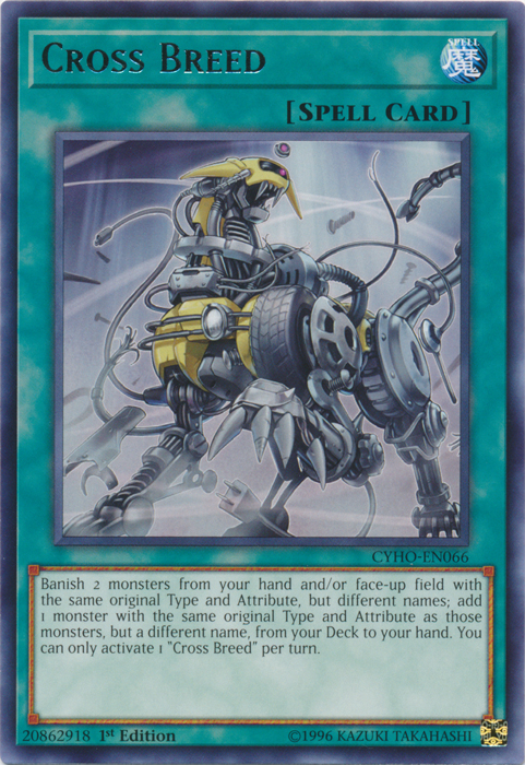 Cross Breed [CYHO-EN066] Rare Yu-Gi-Oh!