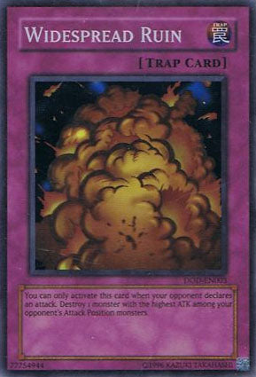 Widespread Ruin [DOD-EN003] Super Rare Yu-Gi-Oh!