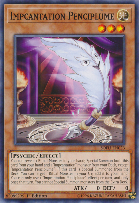 Impcantation Penciplume [SOFU-EN023] Common Yu-Gi-Oh!